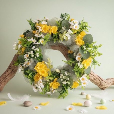 Workshop - bohatý trvanlivý věnec