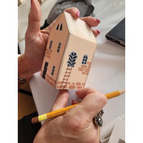 Workshop - dřevěné domečky