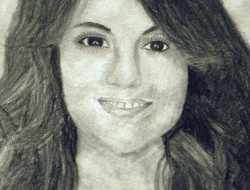 Selena- kresba na konci kurzu